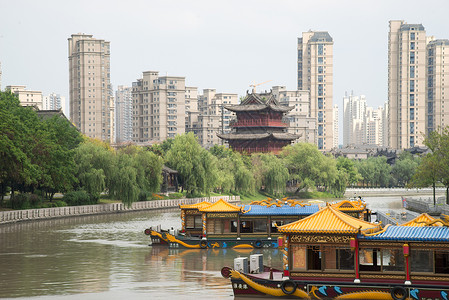 江苏省的自然风景区淮安市高清图片素材