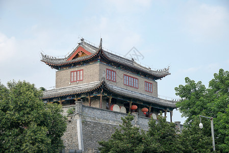 美丽江苏江苏淮安的美丽景区背景