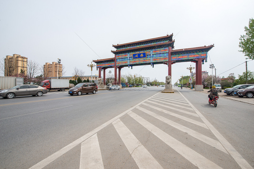 路传统文化公路河北省雄州牌坊图片
