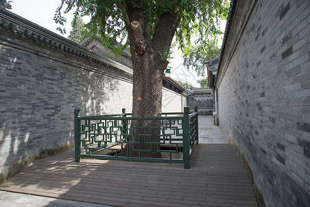 房屋公园摄影北京恭王府图片