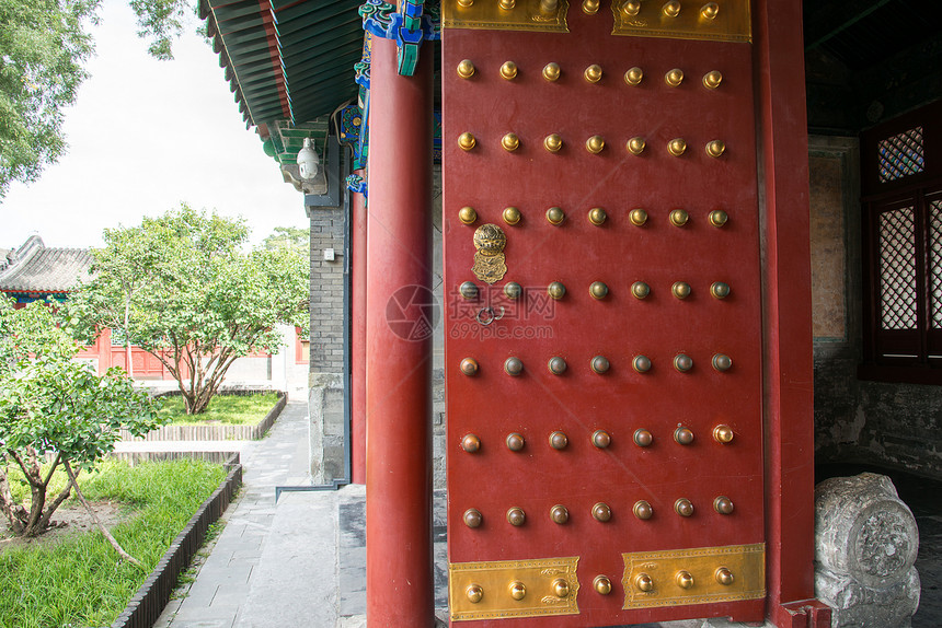 庭院建筑外部房屋北京恭王府图片