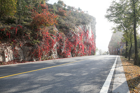 石头盘山公路前进的道路北京郊区的公路图片