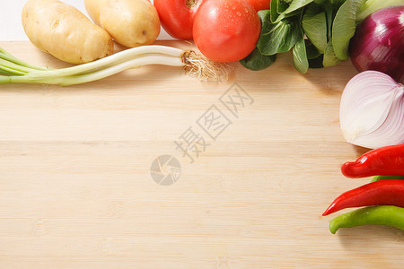 木案板木质美味摄影蔬菜背景