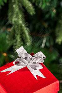 彩色蝴蝶结素材彩色图片摄影圣诞礼物背景