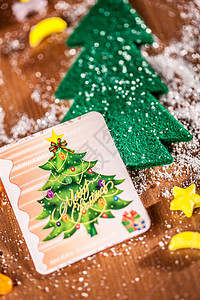 彩色糖果装饰高雅传统节日彩色图片圣诞贺卡背景