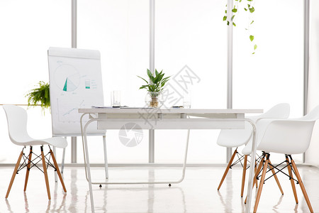 企业文化背景绿色电子商务投射工作室办公室背景