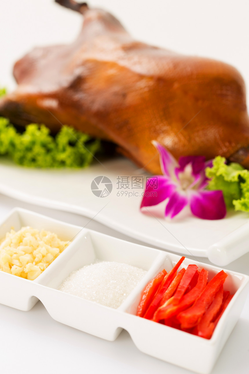 文化健康食物调味品北京烤鸭图片