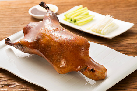 传统文化食物状态盘子北京烤鸭图片
