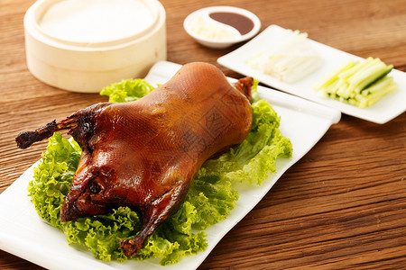 静物诱惑食材北京烤鸭高清图片
