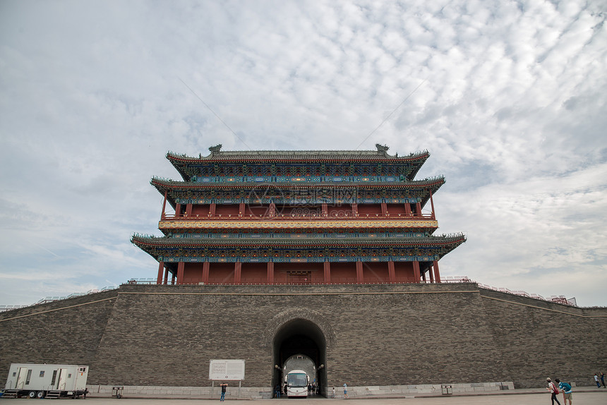 摄影文化旅行北京前门城楼图片