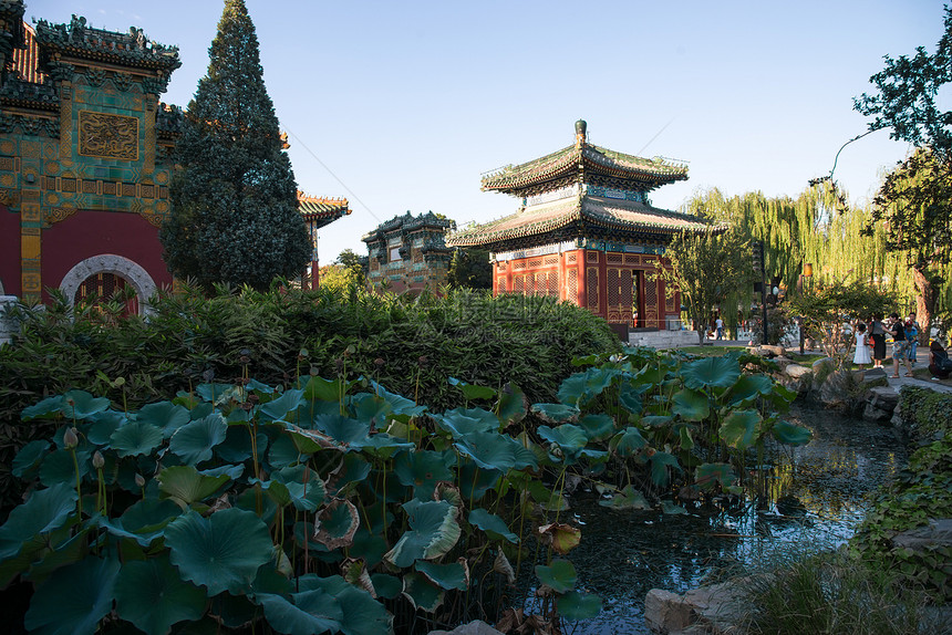 传统文化旅行北京北海公园图片