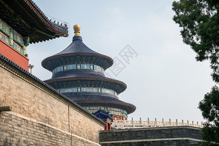 国内著名景点北京天坛中国文化高清图片素材
