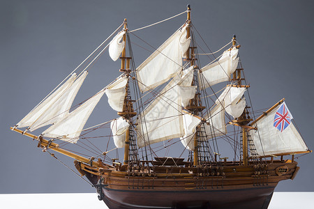 人造物户内水平构图帆船模型高清图片