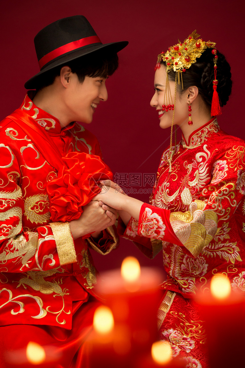 中式古典婚礼图片