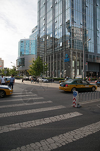 街道首都白昼北京金融街图片