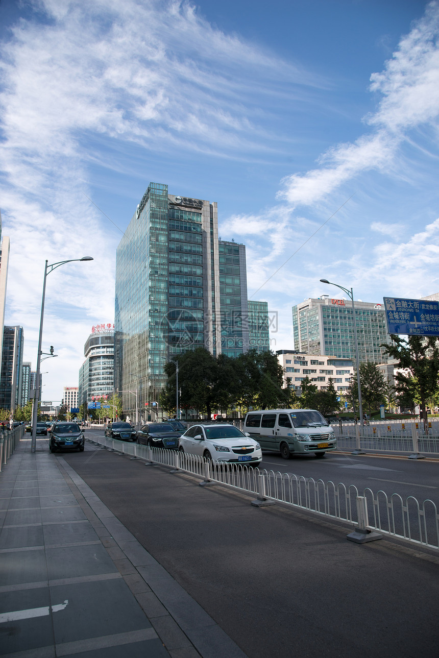 著名景点北京金融街图片