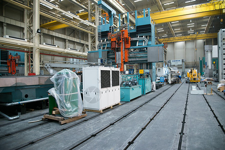 铸造工厂建筑制造机器工厂车间图片
