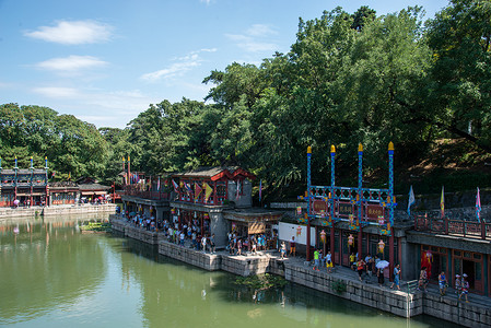 繁荣船都市风光北京颐和园图片