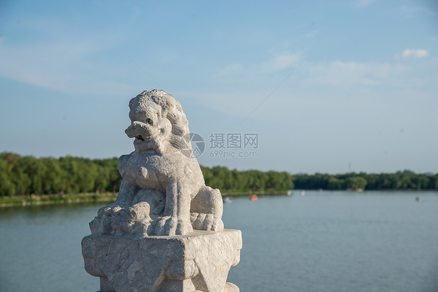 古典风格旅游胜地水北京颐和园图片