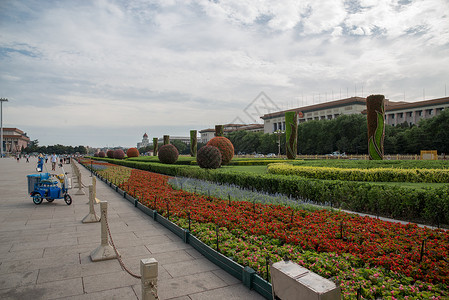 国内著名景点附带的彩色图片北京广场图片