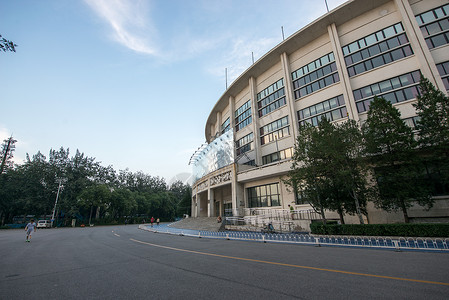 首都体育场馆东亚北京工人体育馆背景