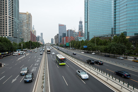 运输大城市东亚北京CBD建筑图片