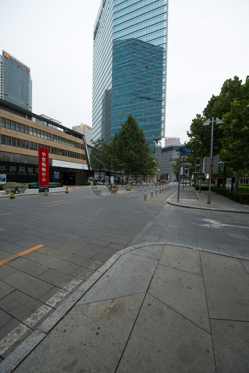 高层建筑白昼华贸北京国贸图片