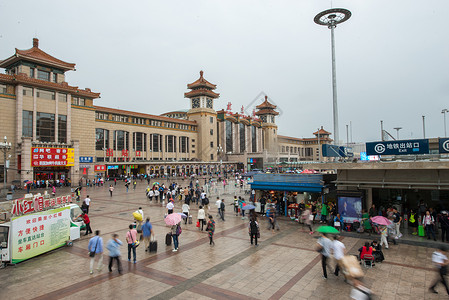 首都建筑结构天空北京站图片