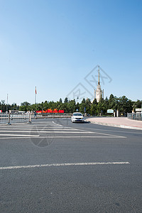 当地著名景点建筑特色人造建筑北京西直门建筑群图片