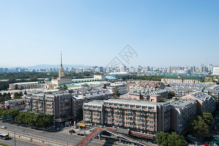 大城市旅游目的地旅游北京西直门建筑群图片