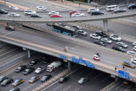 高视角建造繁荣北京西直门立交桥图片