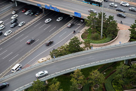 繁荣公路发展北京西直门立交桥图片