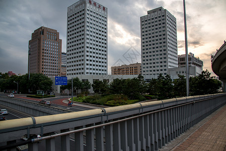 都市风景现代二环北京西直门建筑群图片