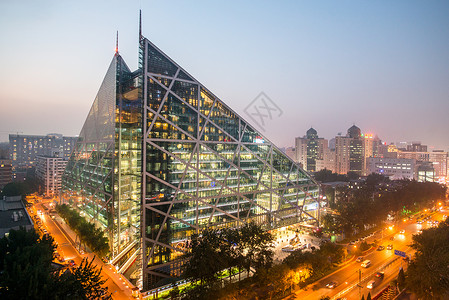 都市风光东亚北京侨福芳草地大厦高清图片