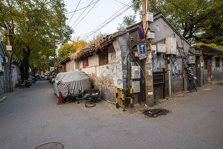 旅游历史居住区北京胡同图片