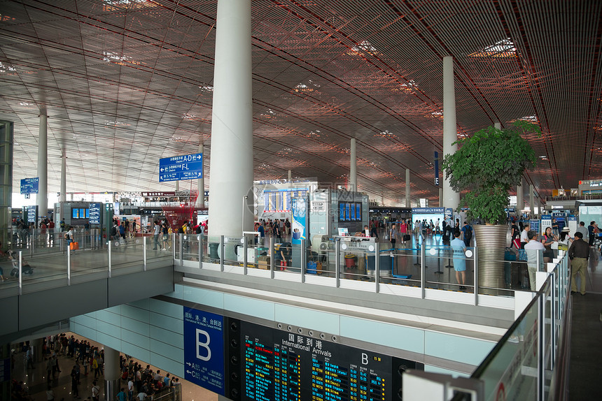 航空业服务北京首都机场图片