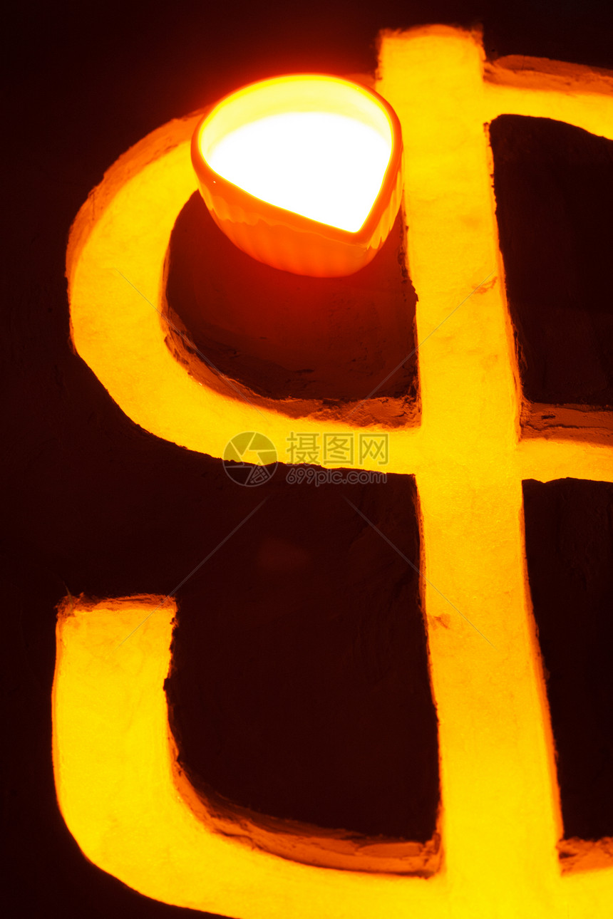 钢厂货币标志钢铁美元符号图片
