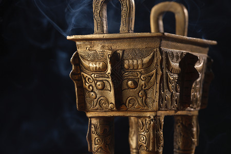 工艺品传统文化铜鼎图片