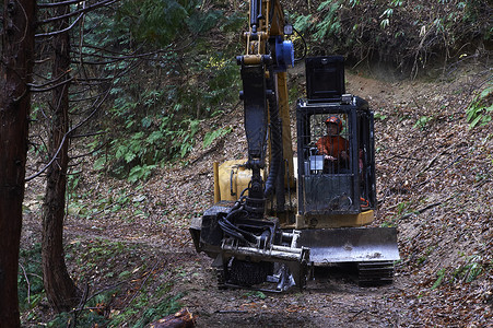 切片运输工具机动车辆林业切碎的高清图片素材