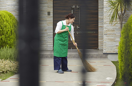 职业女清洁工工作女性高清图片素材
