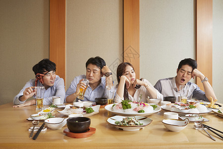 新招聘的公司职员韩国头发绞窄新雇员新餐馆新生意图片