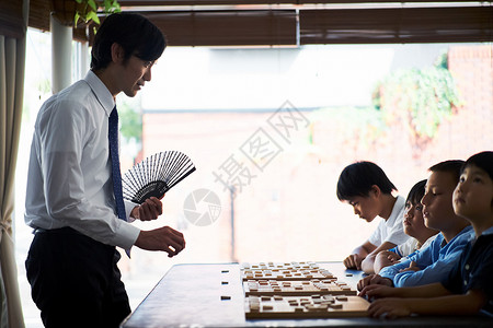 棋子教师课程男子教学家儿童图片