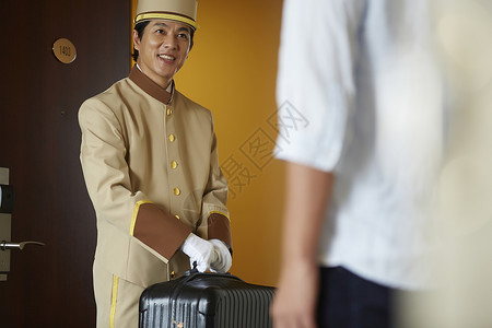 笑容商业酒店人在酒店工作的人图片
