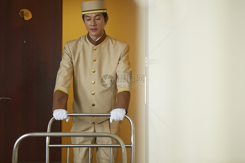职业信息服务在酒店工作的人图片