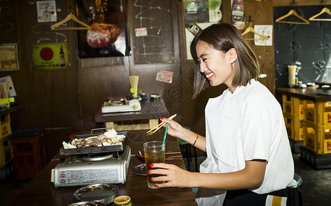 餐美人肉酷女人店yakiniku图片