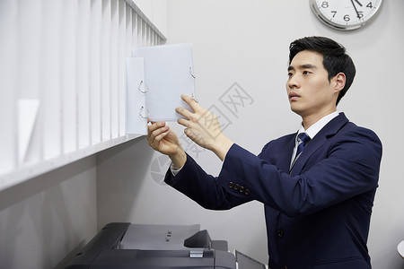 在内文件考试商人办公室韩国人图片