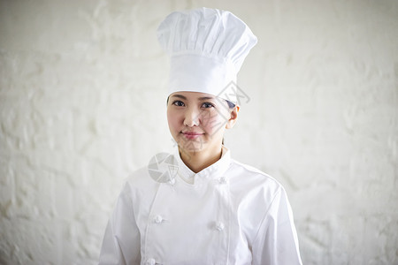 美女厨师肖像图片