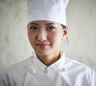厨师肖像女人图片