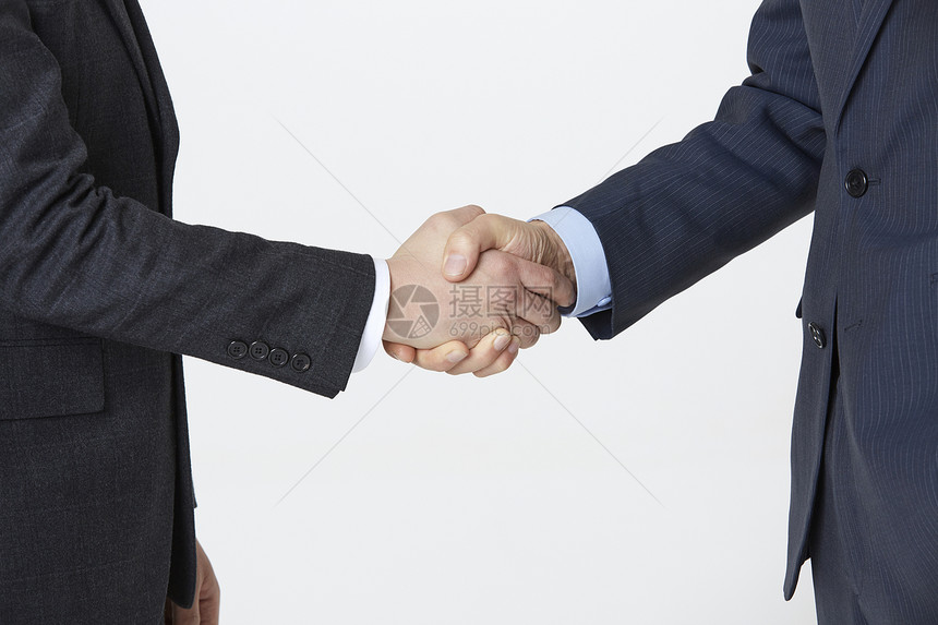 商务人士握手图片