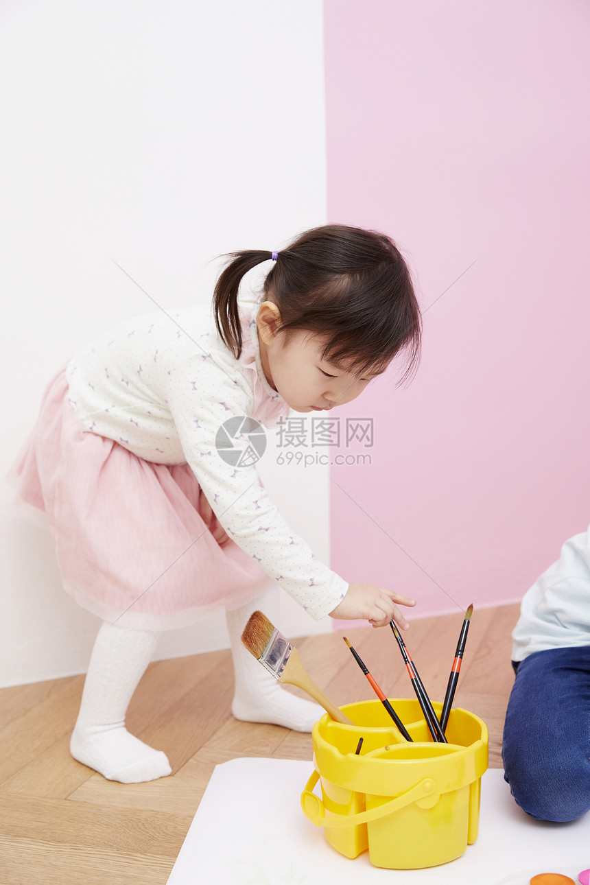 分钟住房评价绘画儿童韩语图片